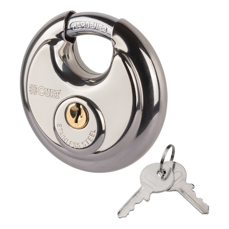 Curt Stainless Steel Disc Lock 23084
